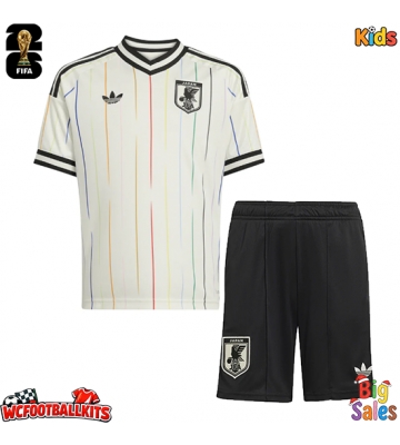Japan Replica Away Stadium Kit for Kids World Cup 2026 Short Sleeve (+ pants)